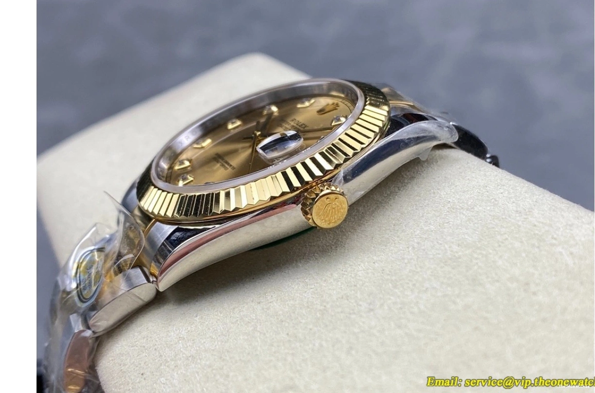 Datejust Oys YG Dia 41mm ARF SS SH3235(Tungsten Heavy 126333 Gold Version) 0516